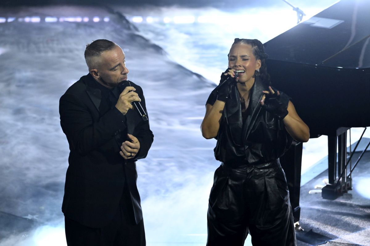 Sanremo,  Ramazzotti duetta con Alicia Keys. Nella top five Arisa, Luchè, Sal Da Vinci, Brancale, Sayf