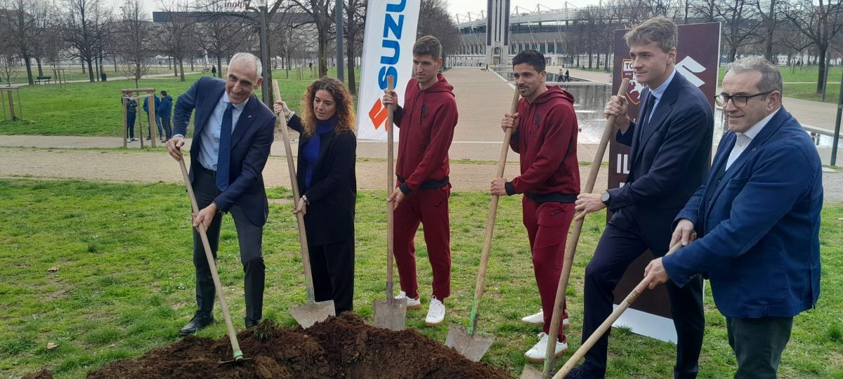 Si allarga il “Bosco diffuso Suzuki”, 29 nuovi aceri donati alla città di Torino