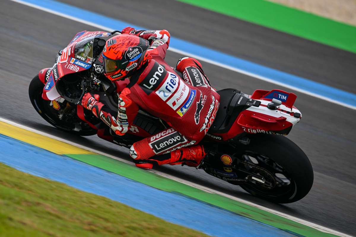 Marc Marquez vince la Sprint del Gp del Brasile, Di Giannantonio 2°