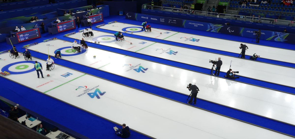 Curling paralimpico, seconda sconfitta per gli azzurri del doppio misto