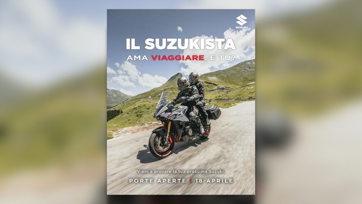 Porte aperte Suzuki, test ride e novità per tutti i motociclisti