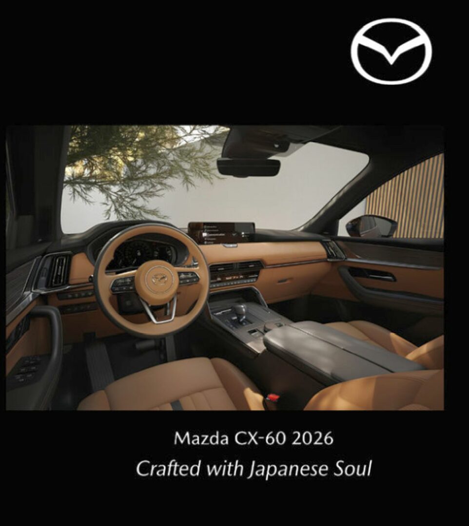 La Mazda CX-60 diventa la “sala d’ascolto più piccola del mondo”