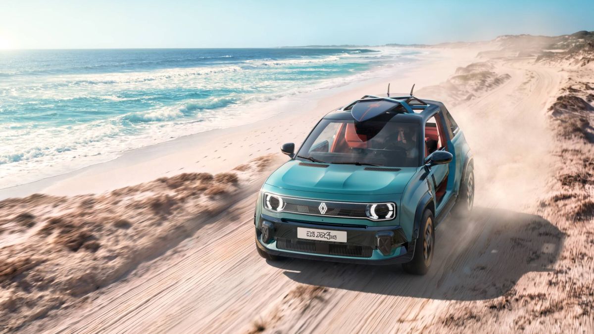 Renault svela la 4 JP4X4 Concept tra beach buggy e off-road elettrico