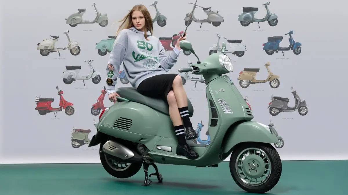 La serie speciale Vespa 80th arriva negli showroom