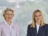 Meloni a von der Leyen “Estendere all’energia la deroga al Patto di Stabilità”