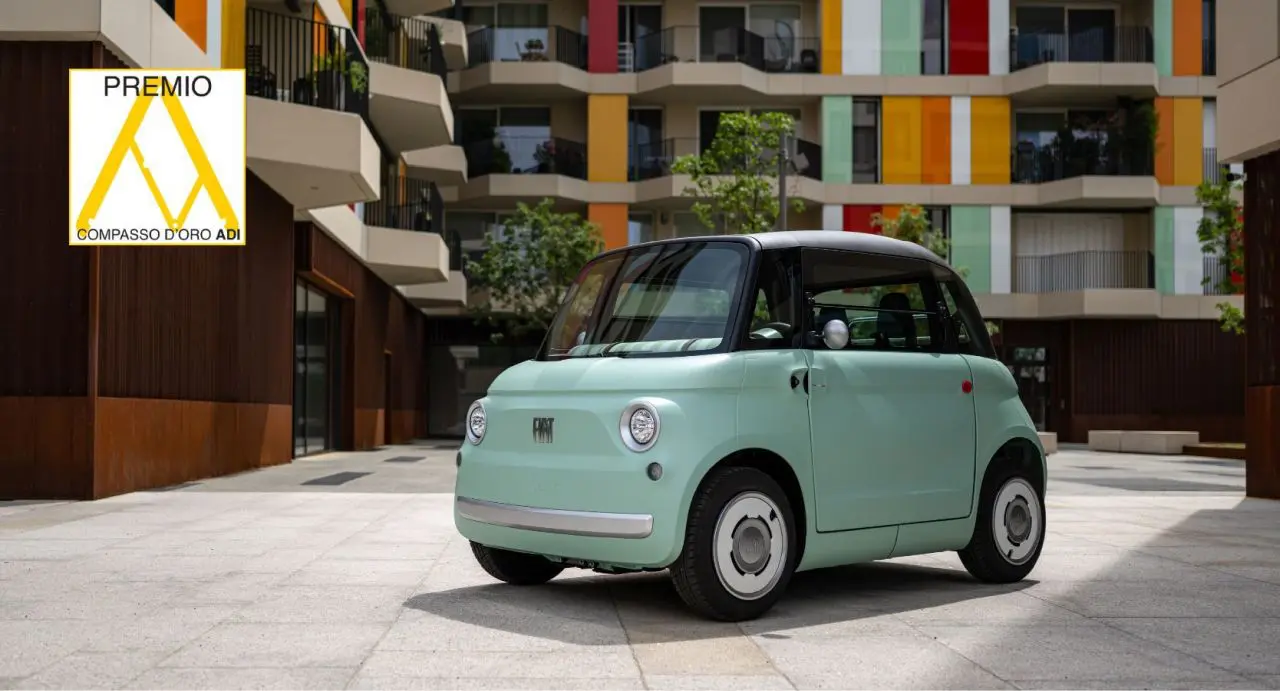Fiat Topolino vince il 29esimo Premio Compasso d’Oro Adi