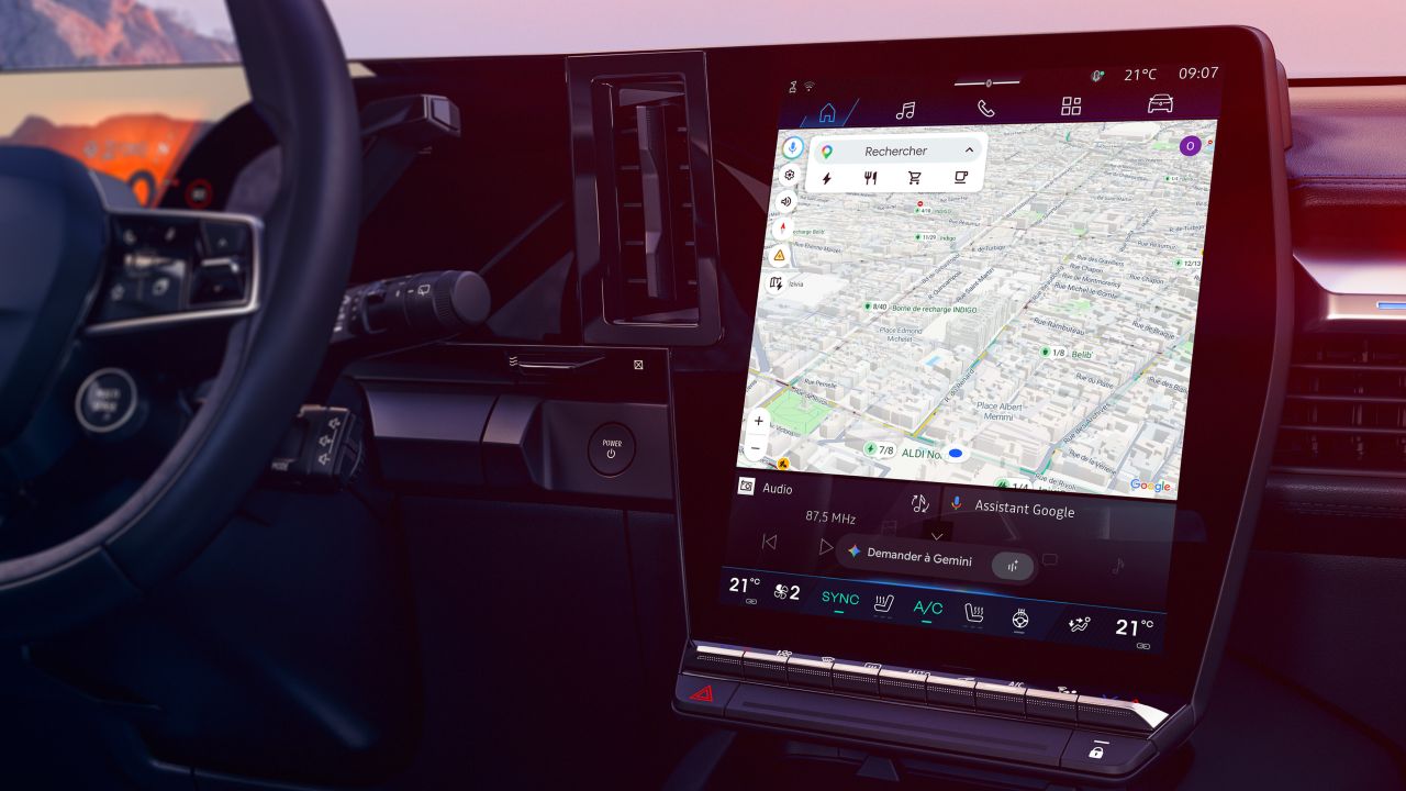 Renault porta Gemini a bordo, l’AI di Google arriva su OpenR Link