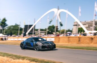 Alpine A110 Future debutta a Goodwood
