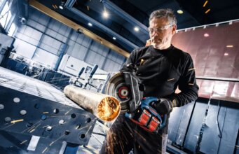 Bosch presenta tre nuove smerigliatrici angolari a batteria
