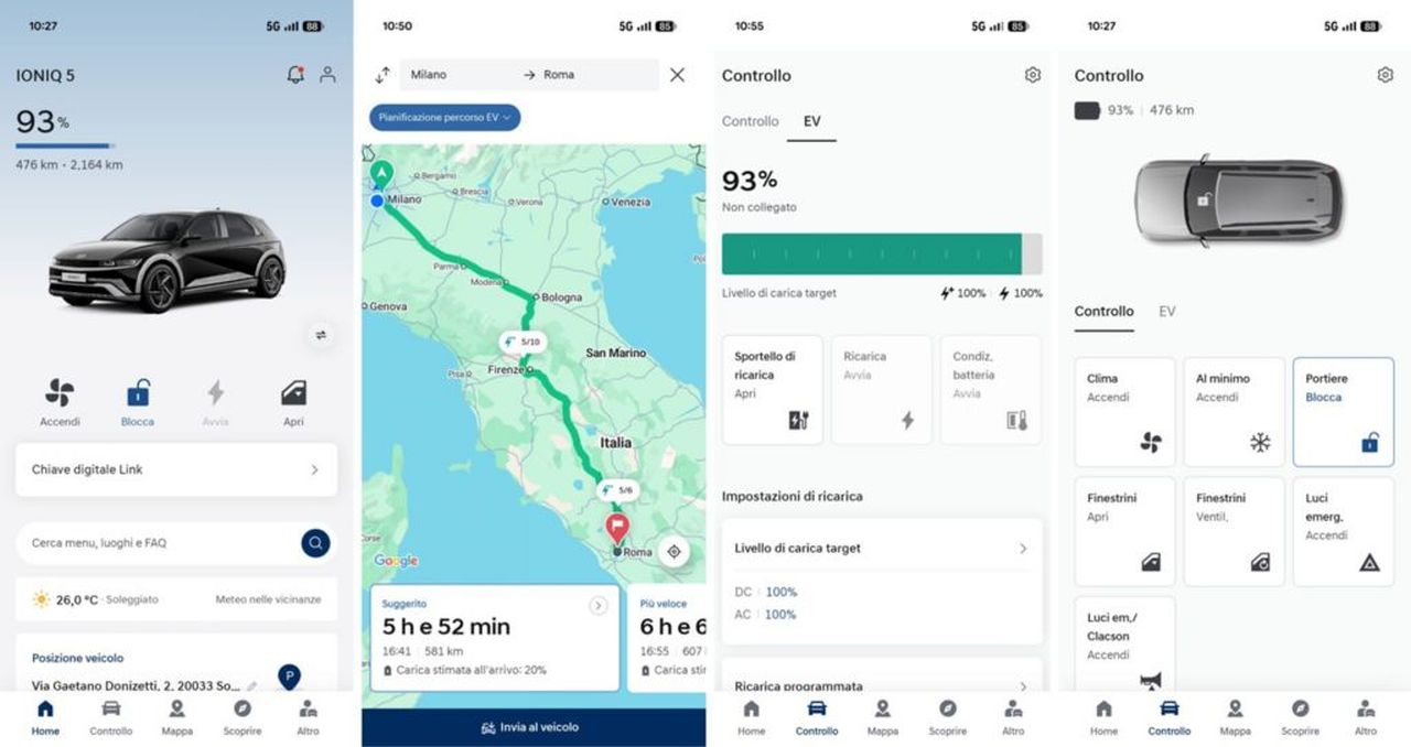Hyundai lancia la nuova app myHyundai per una mobilità più connessa