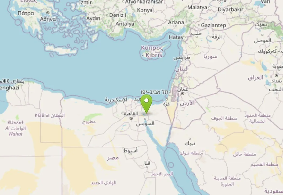 Terremoto di magnitudo 5.6 in Egitto, avvertito dalla Palestina a Cipro