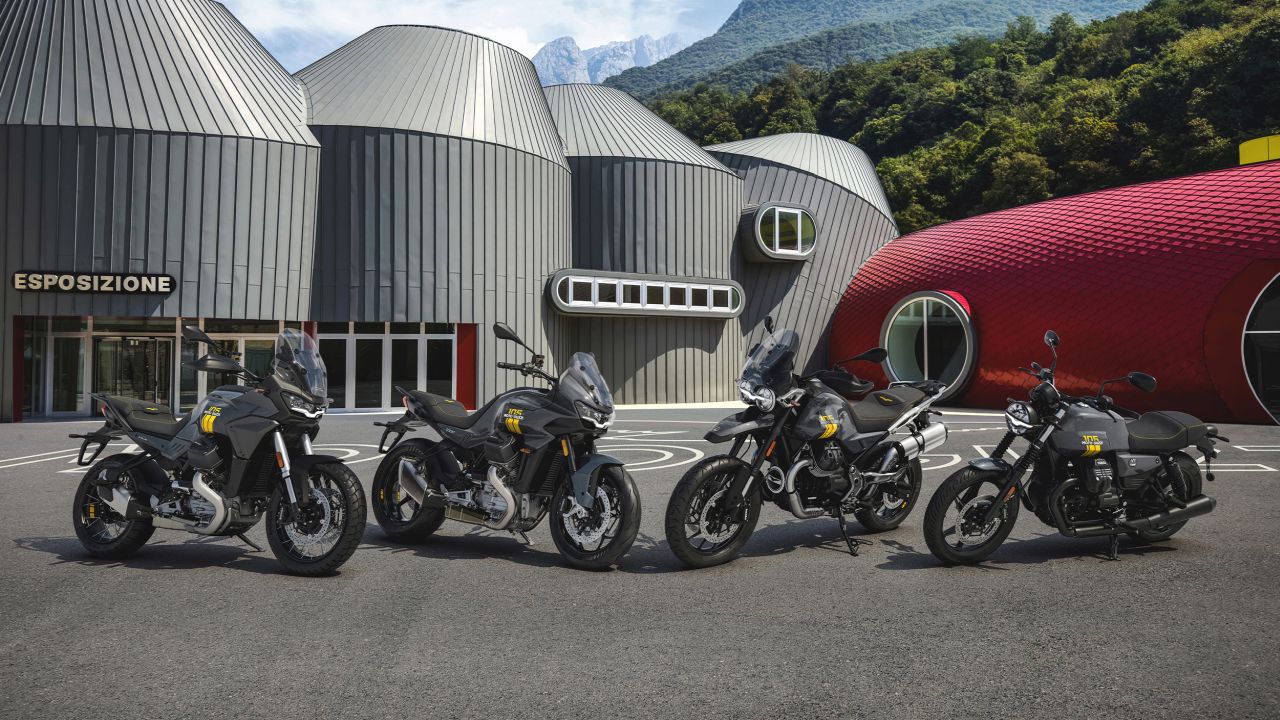 Moto Guzzi celebra 105 anni con una serie speciale
