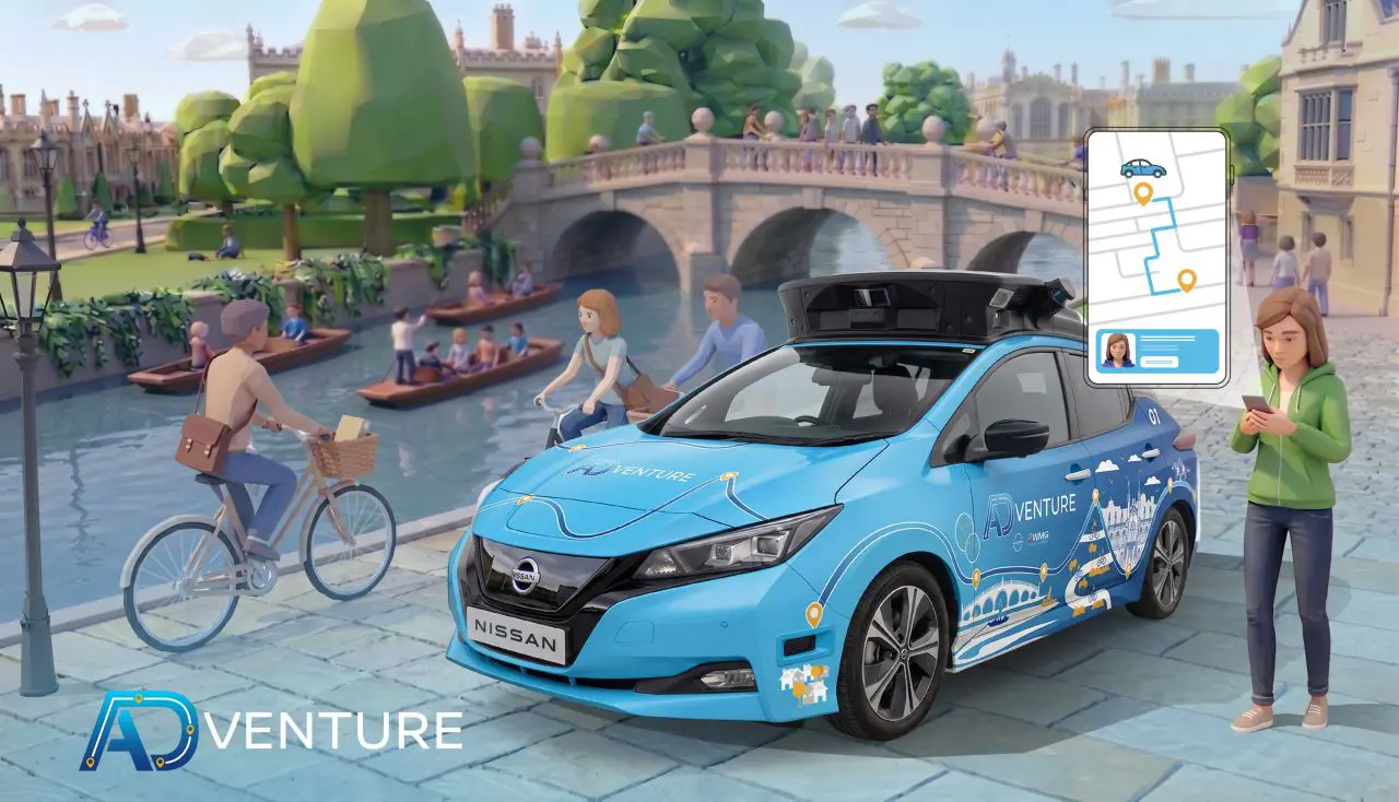 Adventure, Nissan porta la mobilità autonoma sulle strade del Regno Unito