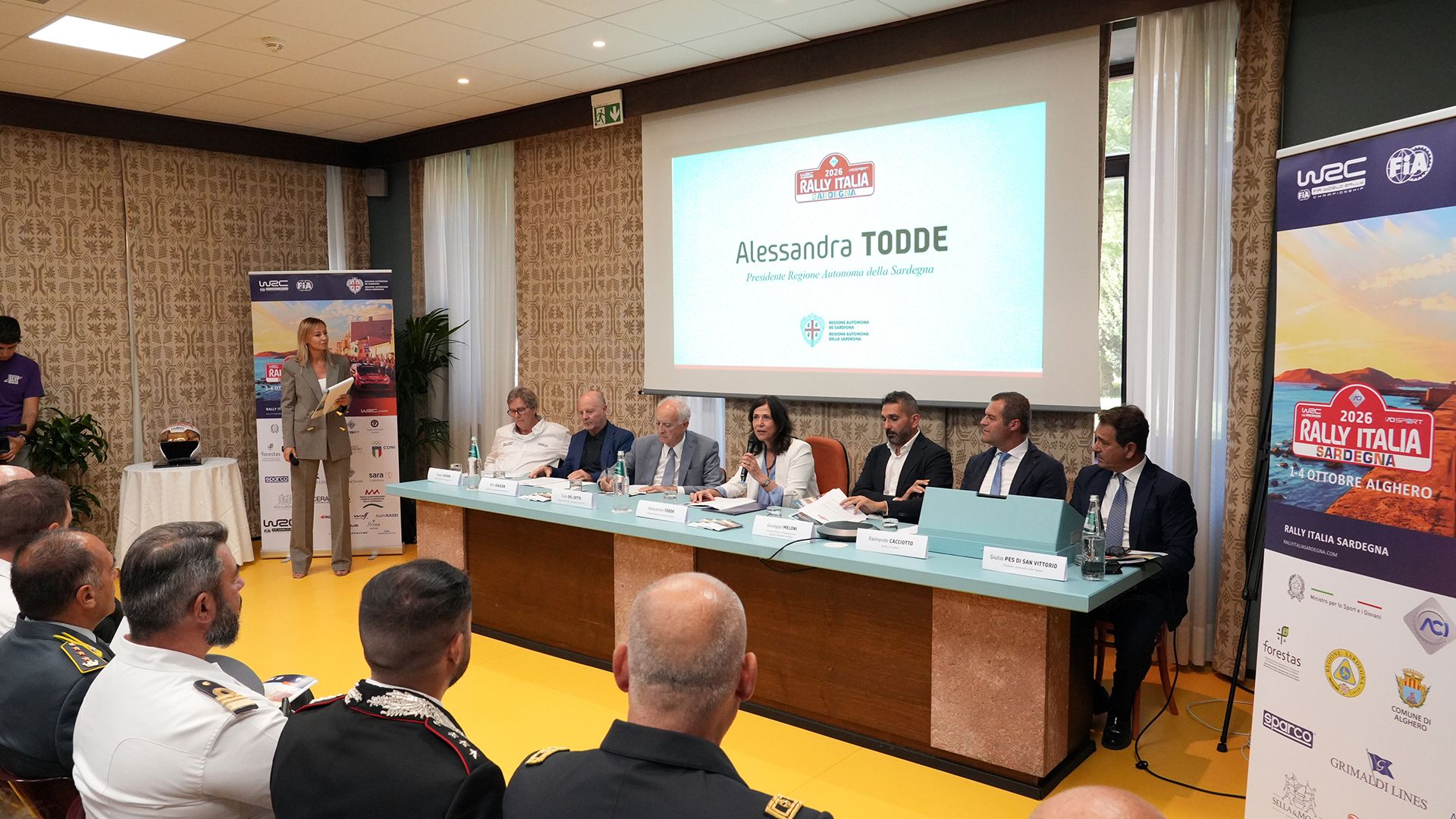 Rally Italia Sardegna 2026, sostegno rafforzato della Regione. Todde “Un evento che per noi vuol dire economia e lavoro” / Video
