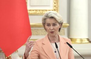 Ucraina, von der Leyen “Sostegno a Zelensky, da Ue fondi per droni e missili”